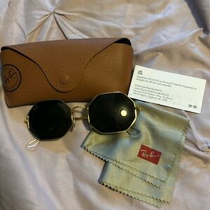 Ray-Ban Women’s Sunglasses, Octagonal Shape, Like New